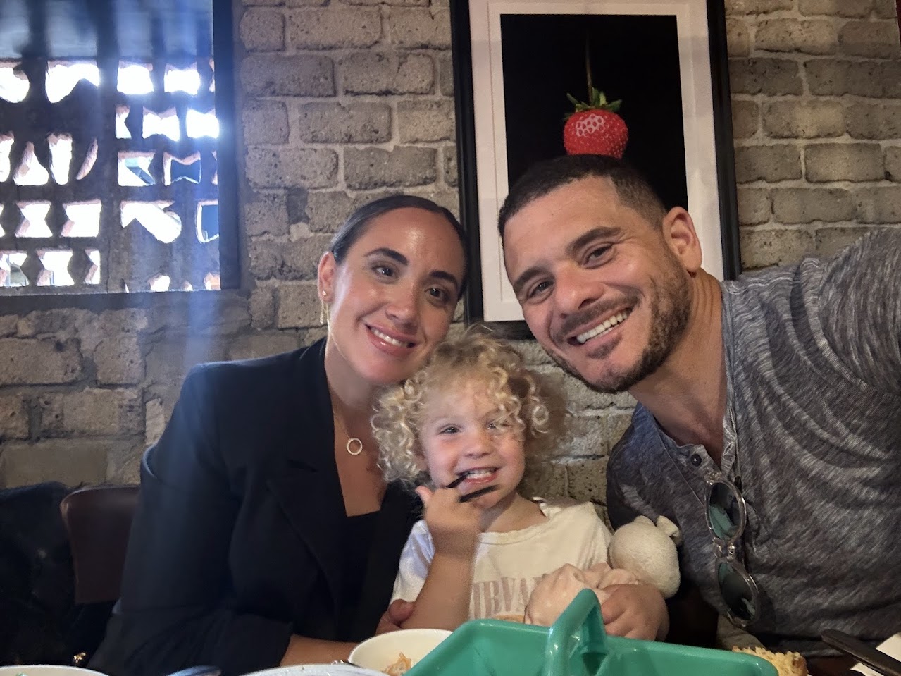 Jason with his family